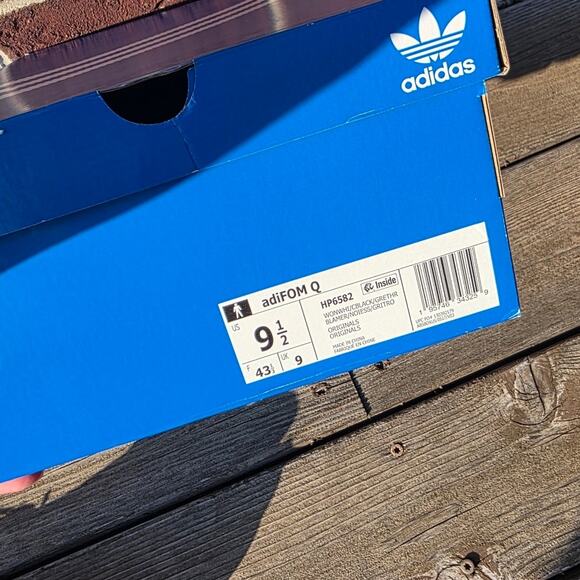 Adidas adiFOM Q "Wonder White/Core Black" - Picture 8 of 8